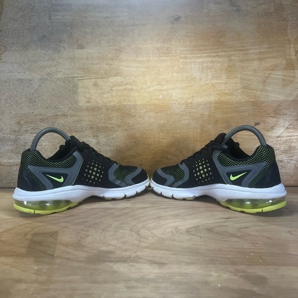 Nike Max Premiere Womens Size 6.5 (5Y) Running Shoes Black Yellow 716791-003 - Picture 5 of 8